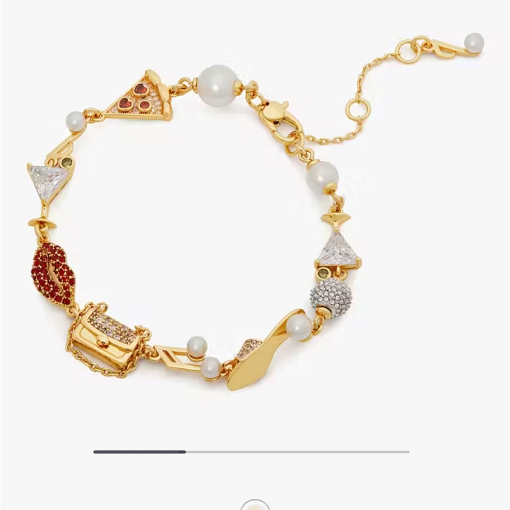 Kate Spade Hit The Town Charm Bracelet
